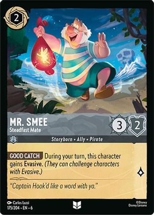 Image of Mr. Smee - Steadfast Mate (175/204) - Azurite Sea