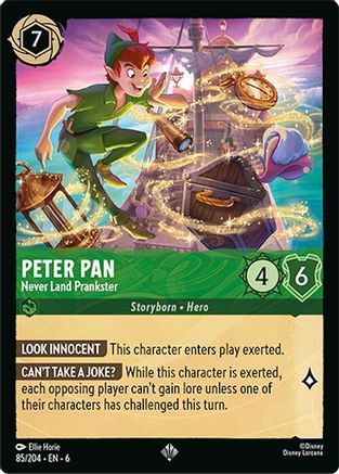 Image of Peter Pan - Never Land Prankster (85/204) - Azurite Sea