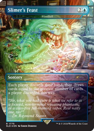 Image of Slimer's Feast - Windfall (Rainbow Foil) (SLD-1775) - Secret Lair Drop Series Foil