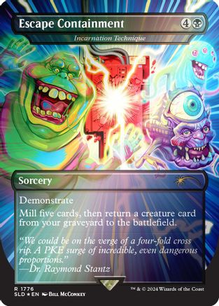 Image of Escape Containment - Incarnation Technique (Rainbow Foil) (SLD-1776) - Secret Lair Drop Series Foil