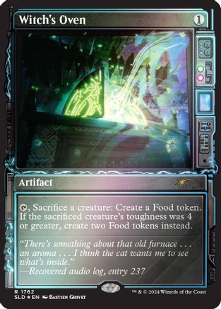 Image of Witch's Oven (Rainbow Foil) (SLD-1762) - Secret Lair Drop Series Foil