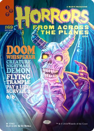 Image of Doom Whisperer (Rainbow Foil) (SLD-1763) - Secret Lair Drop Series Foil