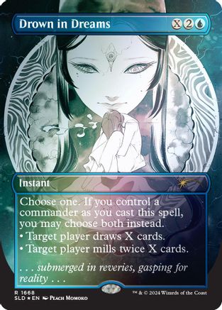 Image of Drown in Dreams (Rainbow Foil) (SLD-1668) - Secret Lair Drop Series Foil