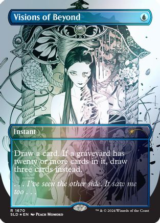 Image of Visions of Beyond (Rainbow Foil) (SLD-1670) - Secret Lair Drop Series Foil