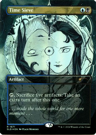 Image of Time Sieve (Rainbow Foil) (SLD-1671) - Secret Lair Drop Series Foil