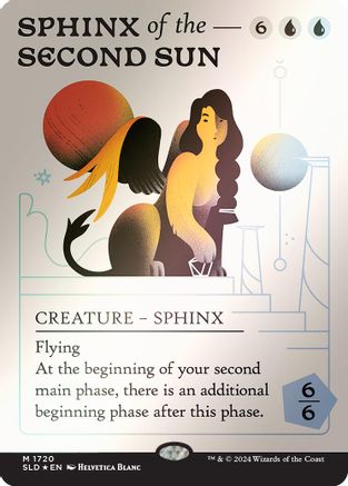 Image of Sphinx of the Second Sun (Rainbow Foil) (SLD-1720) - Secret Lair Drop Series Foil