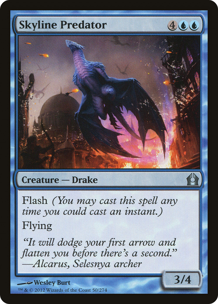 Image of Skyline Predator (RTR-050) - Return to Ravnica Foil