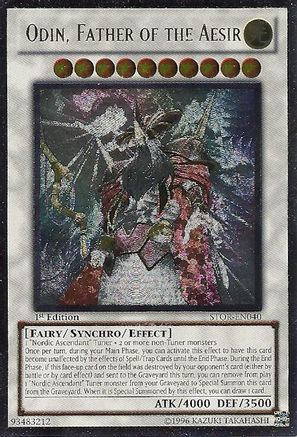 Image of Odin, Father of the Aesir (UTR) (STOR-EN040) - Storm of Ragnarok Unlimited