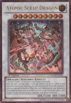 Image of Atomic Scrap Dragon (UTR) (STOR-EN043) - Storm of Ragnarok Unlimited