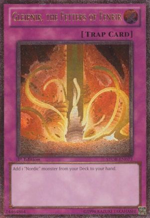 Image of Gleipnir, the Fetters of Fenrir (UTR) (STOR-EN073) - Storm of Ragnarok Unlimited
