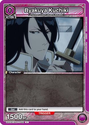 Image of Byakuya Kuchiki (048) (Box Topper Foil) (UE01BT/BLC-1-048) - UE01BT BLEACH ThousandYear Blood War Foil