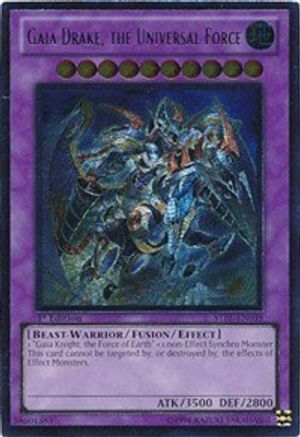 Image of Gaia Drake, the Universal Force (UTR) (STBL-EN039) - Starstrike Blast 1st Edition