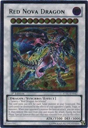 Image of Red Nova Dragon (UTR) (STBL-EN042) - Starstrike Blast 1st Edition