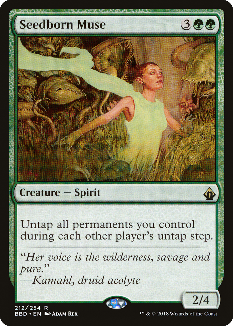 Image of Seedborn Muse (BBD-212) - Battlebond Foil