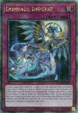 Image of Dominus Impulse (Quarter Century Secret Rare) (ROTA-EN079) - Rage of the Abyss 1st Edition