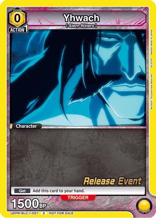 Image of Yhwach (021) (UEPR/BLC-1-021) - UE01BT BLEACH ThousandYear Blood War Release Event Cards