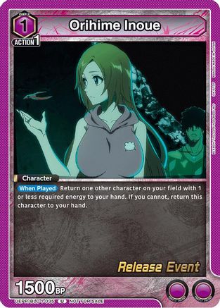 Image of Orihime Inoue (UEPR/BLC-1-035) - UE01BT BLEACH ThousandYear Blood War Release Event Cards