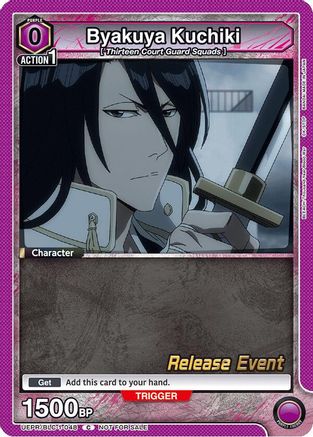 Image of Byakuya Kuchiki (048) (UEPR/BLC-1-048) - UE01BT BLEACH ThousandYear Blood War Release Event Cards