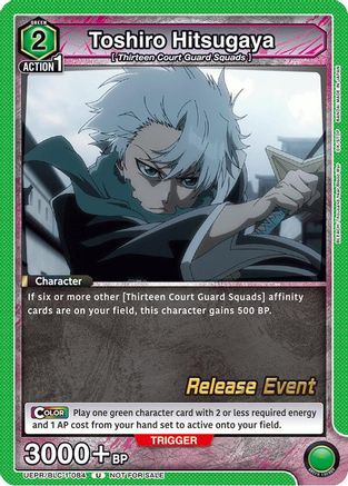 Image of Toshiro Hitsugaya (084) (UEPR/BLC-1-084) - UE01BT BLEACH ThousandYear Blood War Release Event Cards