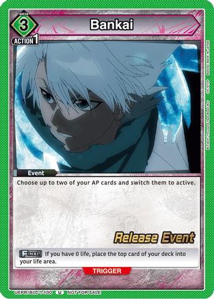 Image of Bankai (100) (UEPR/BLC-1-100) - UE01BT BLEACH ThousandYear Blood War Release Event Cards