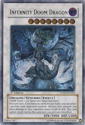 Image of Infernity Doom Dragon (UTR) (TSHD-EN042) - The Shining Darkness Unlimited