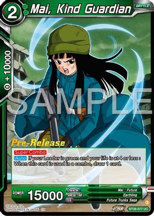 Image of Mai, Kind Guardian (BT26-077) - Ultimate Advent PreRelease Cards