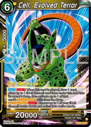 Image of Cell, Evolved Terror (BT26-112) - Ultimate Advent PreRelease Cards