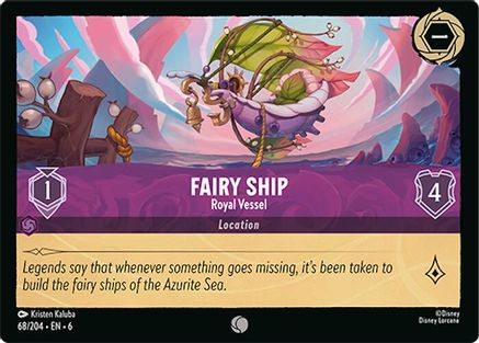 Image of Fairy Ship - Royal Vessel (68/204) - Azurite Sea
