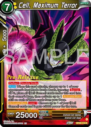 Image of Cell, Maximum Terror (BT26-110) - Ultimate Advent PreRelease Cards