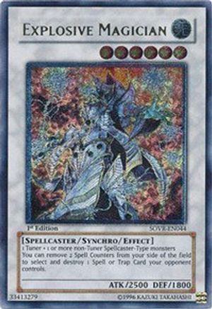 Image of Explosive Magician (UTR) (SOVR-EN044) - Stardust Overdrive 1st Edition