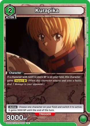 Image of Kurapika (003) (UE02BT/HTR-P-003) - UE02BT HUNTER X HUNTER Foil