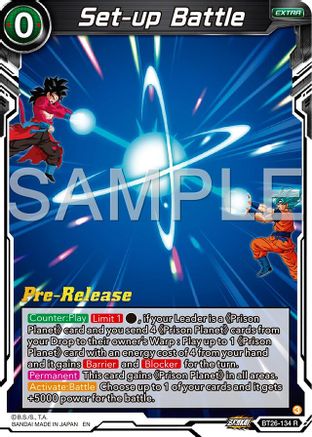 Image of Set-up Battle (BT26-134) - Ultimate Advent PreRelease Cards