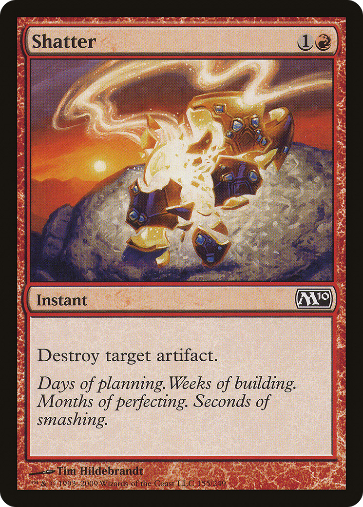 Image of Shatter (M10-155) - Magic 2010 Foil