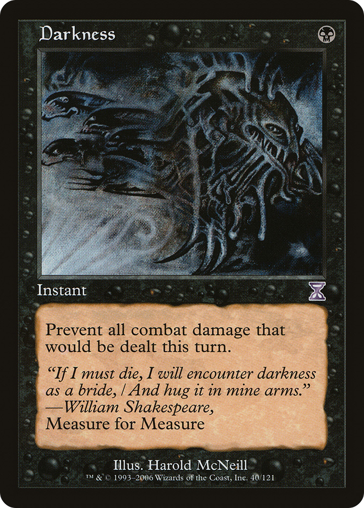 Image of Darkness (TSB-040) - Time Spiral Timeshifted Foil
