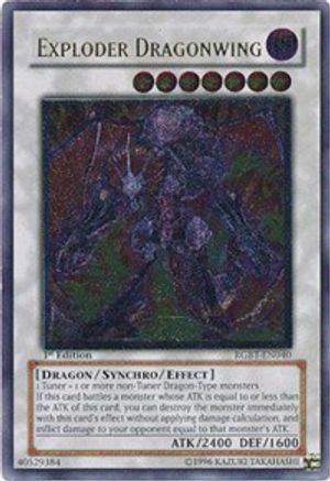 Image of Exploder Dragonwing (UTR) (RGBT-EN040) - Raging Battle 1st Edition