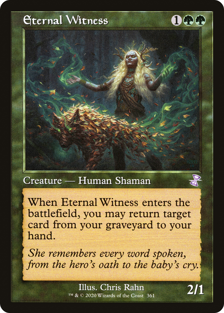 Image of Eternal Witness (TSR-361) - Time Spiral Remastered Foil
