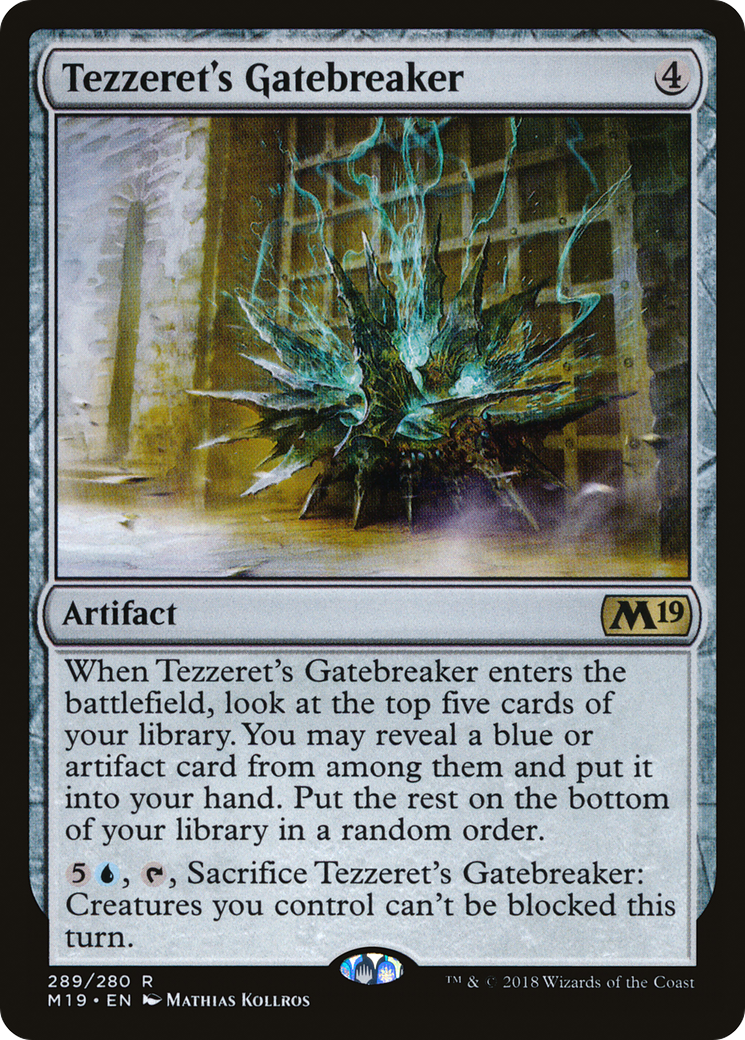 Image of Tezzeret's Gatebreaker (M19-289) - Core Set 2019