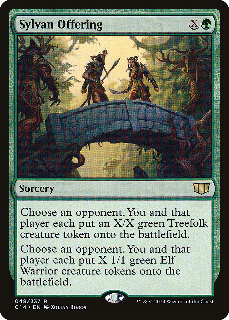 Image of Sylvan Offering (C14-048) - Commander 2014