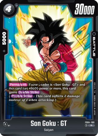 Image of Son Goku : GT (FB04-109) - Ultra Limit Holofoil