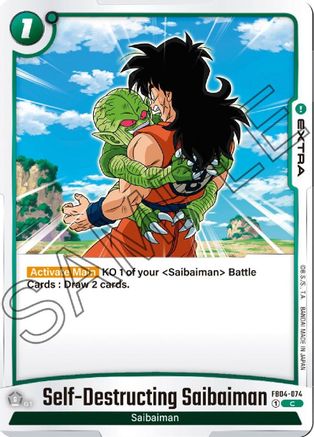 Image of Self-Destructing Saibaiman (FB04-074) - Ultra Limit