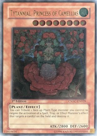 Image of Tytannial, Princess of Camellias (UTR) (CSOC-EN029) - Crossroads of Chaos Unlimited