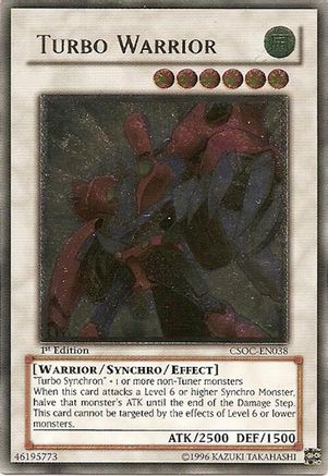 Image of Turbo Warrior (UTR) (CSOC-EN038) - Crossroads of Chaos 1st Edition