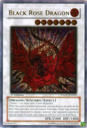 Image of Black Rose Dragon (UTR) (CSOC-EN039) - Crossroads of Chaos Unlimited