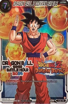 Image of DRAGON BALL Z DOKKAN BATTLE (Dragon Ball Games Battle Hour 2024 Promo Card Set) (P-591) - Promotion Cards Foil