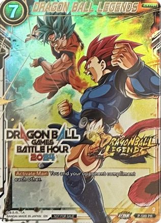 Image of DRAGON BALL LEGENDS (Dragon Ball Games Battle Hour 2024 Promo Card Set) (P-589) - Promotion Cards Foil