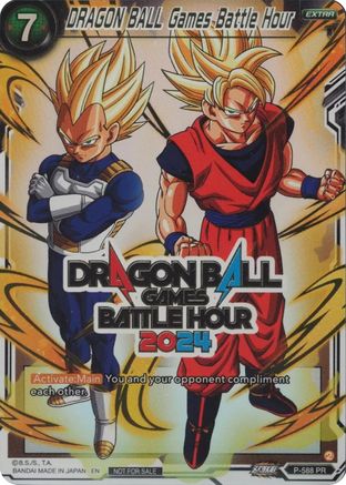 Image of DRAGON BALL Games Battle Hour (Dragon Ball Games Battle Hour 2024 Promo Card Set) (P-588) - Promotion Cards Foil