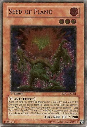 Image of Seed of Flame (UTR) (CSOC-EN081) - Crossroads of Chaos Unlimited