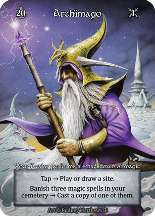 Image of Archimago (Foil)  - Arthurian Legends Foil