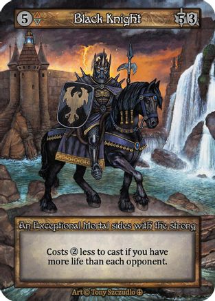 Image of Black Knight  - Arthurian Legends
