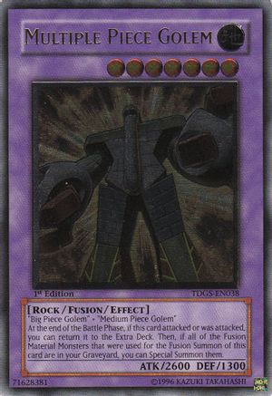 Image of Multiple Piece Golem (UTR) (TDGS-EN038) - The Duelist Genesis Unlimited